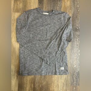 Men’s Modern Amusement Heather Gray Long Sleeve- Medium